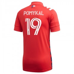 Camisola FC Dallas Paxton Pomykal 19 Equipamento Primeiro 2021 Manga Curta